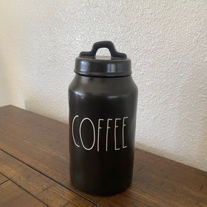 Rae Dunn coffee canister